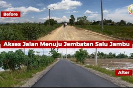 Sejumlah Penanganan Ruas Jalan di Luwu Rampung 100 Persen, Jembatan Salu Jambu-Lawawe Tahap Pengerjaan 
