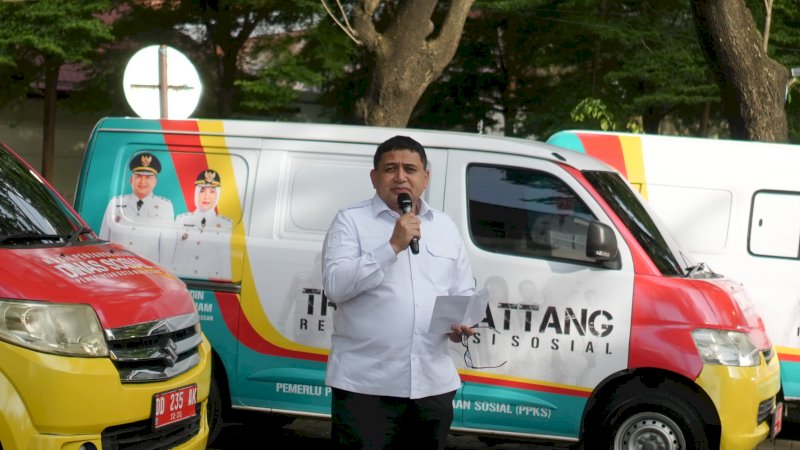 Sulap Mobil Bekas Jadi Armada Sosial, Wali Kota Makassar Resmikan Armada Operasional TRC 