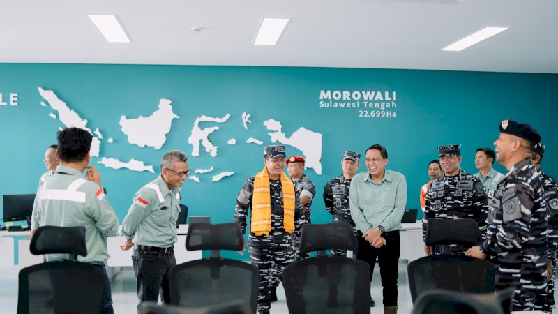  Dankodaeral VI Makassar Kunjungi PT Vale IGP Morowali