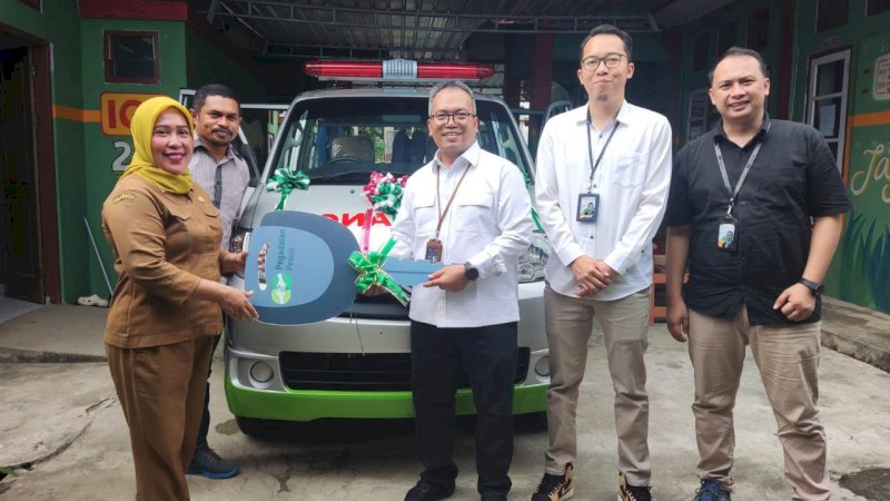 Pegadaian menyalurkan satu unit mobil ambulans kepada Puskesmas Perawatan Saleman, Kecamatan Seram Utara Barat, sebagai upaya memperkuat sarana pelayanan kesehatan di wilayah yang memiliki tantangan geografis dan keterbatasan fasilitas medis.