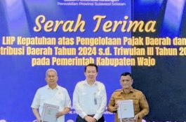 Pemkab Wajo Terima LHP BPK Semester II 2025, Tegaskan Komitmen Kelola Pajak dan Retribusi