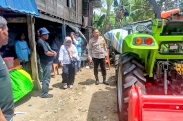 Perkuat Ketahanan Pangan Daerah, DPKP Wajo Gelar Pelatihan Alsintan di Desa Lagoari