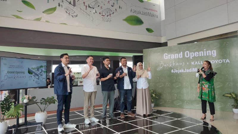 Backhouse resmi membuka cabang ketiganya di Jalan Sultan Alauddin, Makassar, melalui kolaborasi strategis bersama showroom Kalla Toyota Alauddin.kamis (22/01)