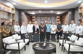 KPU Makassar Temui Wali Kota Bahas Sinergi Program Pemutakhiran Data dan Pendidikan Pemilih