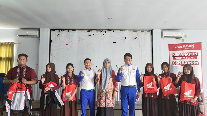 Asmo Sulsel Edukasi Safety Riding di SMAN 4 Kendari, Fokus Tekan Risiko Kecelakaan Pelajar