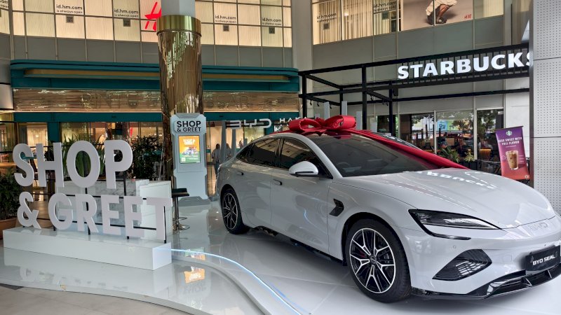 Belanja di MaRI dan NIPAH PARK Bisa Menang BYD Seal, Ini Skema Programnya