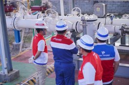 Jamin Pasokan LPG Aman, Manajemen Pertamina Tinjau Terminal Donggala