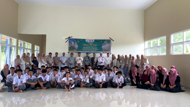 Peringatan Isra Miraj di SMKN 8 Pangkep, Sekolah Tekankan Penguatan Iman dan Pembentukan Karakter Siswa