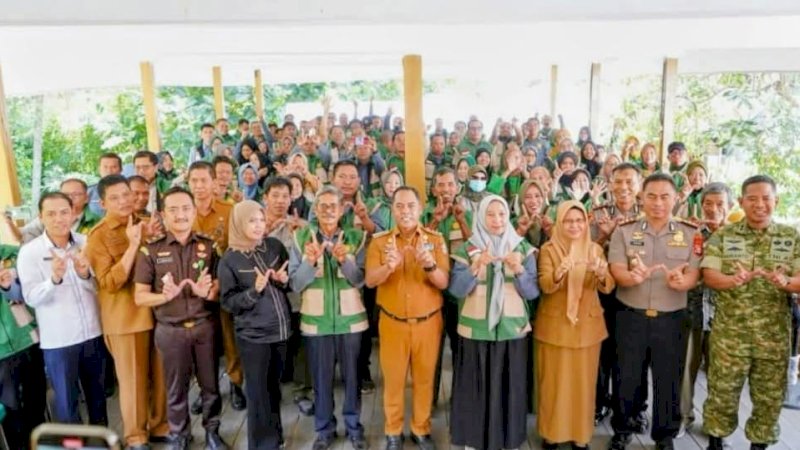 Bupati Wajo Hadiri Silaturahmi dan Syukuran Swasembada Pangan