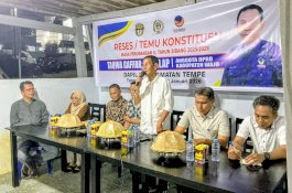 Taqwa Gaffar Bawa Kabar Gembira Terkait Pembangunan Infrastruktur di Kelurahan Sengkang