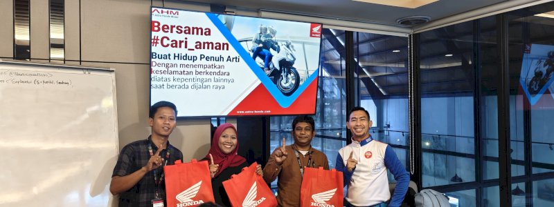 Astra Motor Sulsel Bekali Sales Force Honda Sultra Edukasi Safety Riding