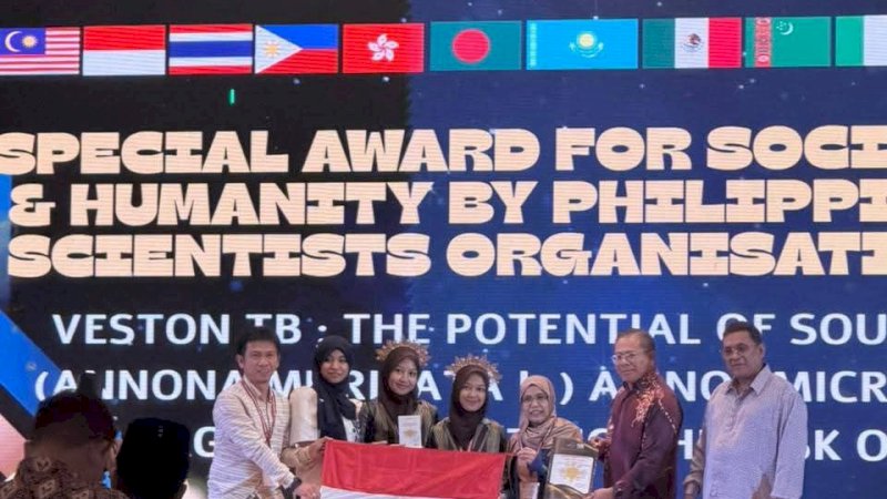 Siswa SMAN 1 Bantaeng Raih Medali Emas di Ajang STEM Thailand