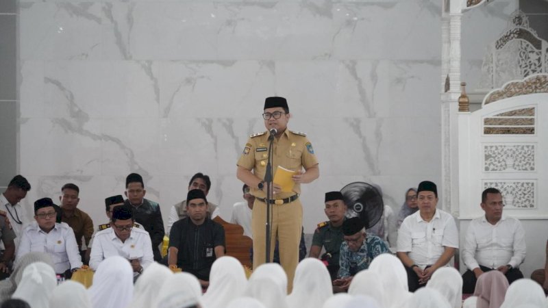 1.419 JCH Gowa Mulai Mengikuti Manasik Haji 