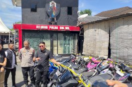 Polda Sulsel Bongkar Sindikat Curanmor, Puluhan Unit Motor Ditemukan 