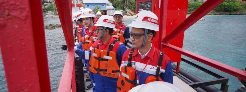 Direktur Manajemen Risiko Pertamina Tinjau Fuel Terminal Luwuk, Pastikan Keandalan Distribusi BBM Sulawesi