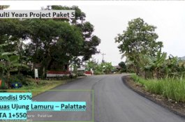 Progres MYC Paket 5 Ruas Ujung Lamuru–Palattae Capai 95 Persen