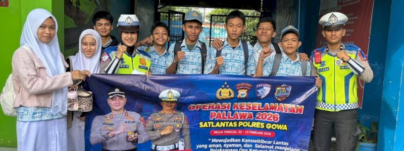 &lrm;Sepekan Pelaksanaan Operasi Keselamatan Pallawa 2025, Lakalantas Turun 13 % di Sulsel