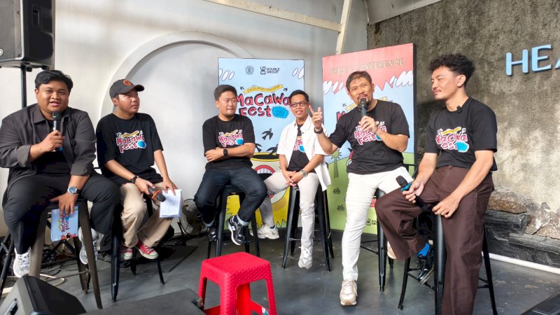 Macawa Fest 2026 dijadwalkan berlangsung pada 11&ndash;12 April 2026 di Balai Prajurit Jenderal M. Yusuf (Manunggal), Makassar. Festival ini menargetkan 5.000 pengunjung selama dua hari penyelenggaraan.