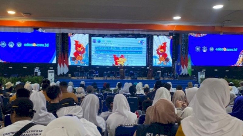 OlympicAD VIII Resmi Dibuka di Unismuh Makassar, Ribuan Pelajar Muhammadiyah Ikut Meriahkan