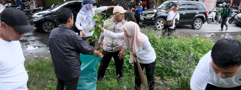 Kerja Bakti Serentak, Bupati Gowa Ajak Masyarakat Wujudkan Lingkungan ASRI