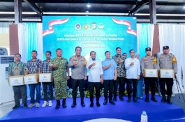 Gubernur Sulsel Apresiasi Kontribusi Polri Bantu Ketahanan Pangan Rakyat