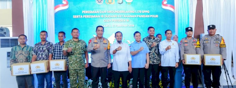 Gubernur Sulsel Apresiasi Kontribusi Polri Bantu Ketahanan Pangan Rakyat
