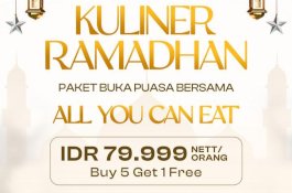 Aswin Hotel Makassar Hadirkan Paket Buka Puasa “All You Can Eat” Hanya Rp 79.999 Beli 5 Gratis 1