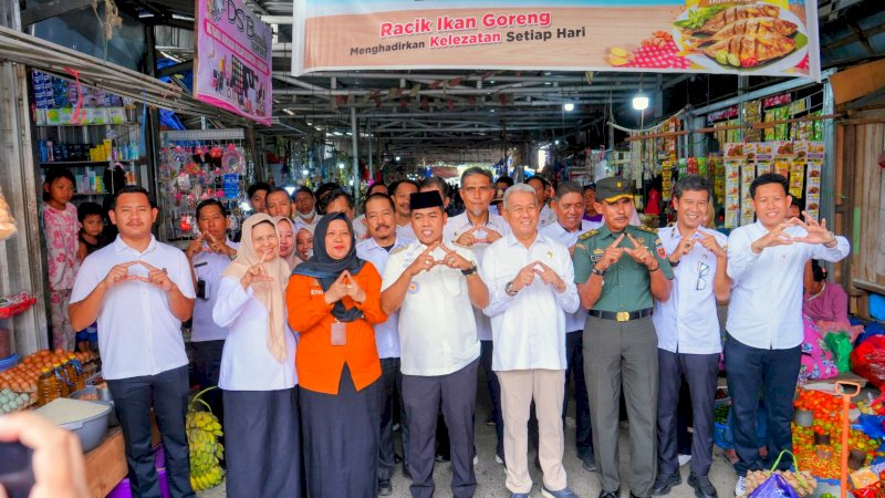 Pemkab Wajo Perketat Kontrol Harga Pangan, Pasar Mini Sengkang Disisir