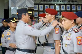 Kapolda Sulsel Pimpin Serah Terima Jabatan Dirreskrimsus dan Dirresnarkoba