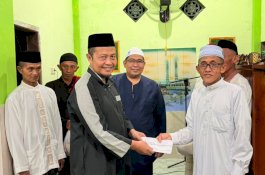 Safari Ramadan Hari ke-2, Partai Gelora Parepare Kunjungi Masjid Nimatul Asri Ceddie 