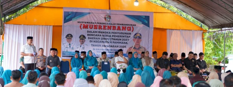 Anggota DPRD Dapil VI Kompak Hadiri Musrenbang Sabbangparu dan Pammana