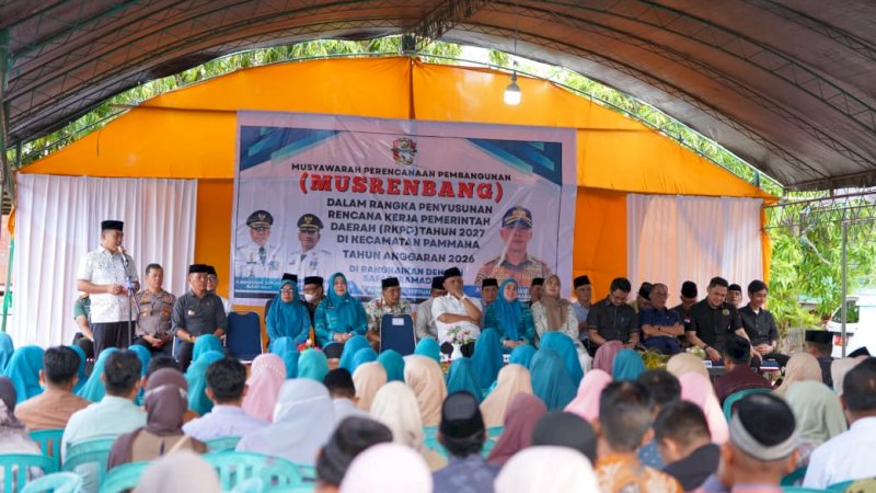 Anggota DPRD Dapil VI Kompak Hadiri Musrenbang Sabbangparu dan Pammana