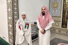 CEO Mario Group Sambit Safari Dakwah Syaikh Palestina di Masjid Binti Marwati 