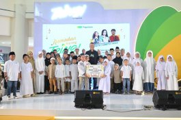 Pegadaian Sulselbarra Maluku Gelar “Ramadhan Bareng Tring”, Salurkan Santunan untuk Anak Panti Asuhan