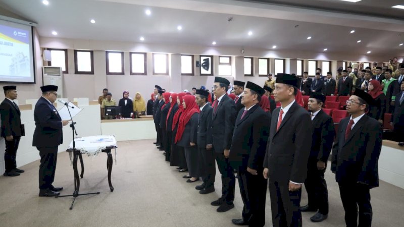 Appi Singgung Dominasi Pejabat Dinas Pekerjaan Umum Makassar Saat Lantik 27 Pejabat 