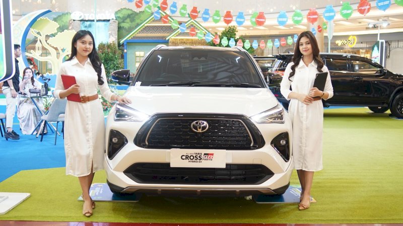 Toyota Yaris Cross salah satu mobil Hybrid yang banyak di minati masyarakat di Sulawesi