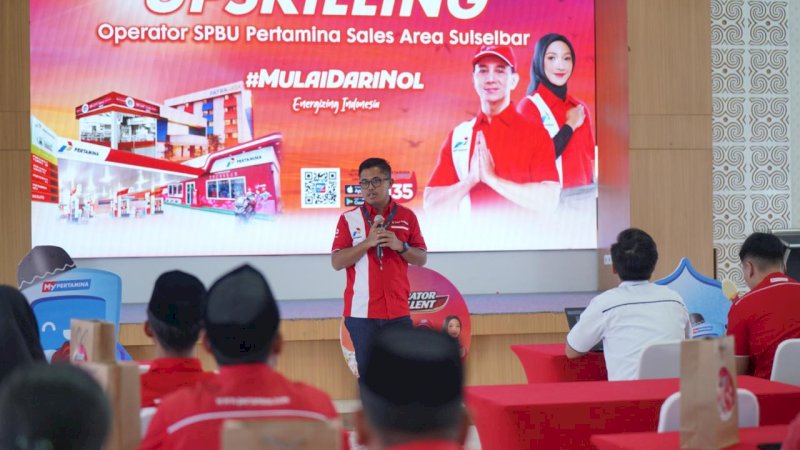 Kegiatan ini diikuti sekitar 50 operator SPBU dari wilayah Sales Area Sulselbar. 