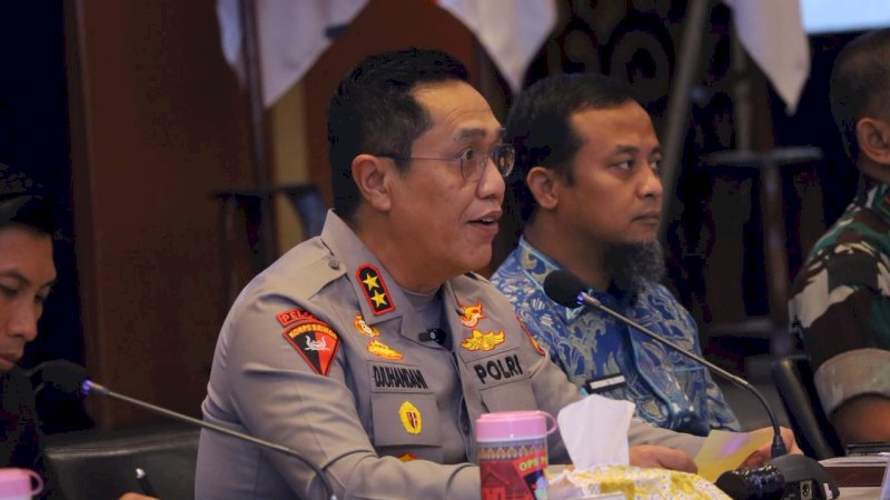 Kapolda Sulsel Irjen Djuhandhani Buka Rakor Lintas Sektoral Kesiapan Operasi Ketupat 2026
