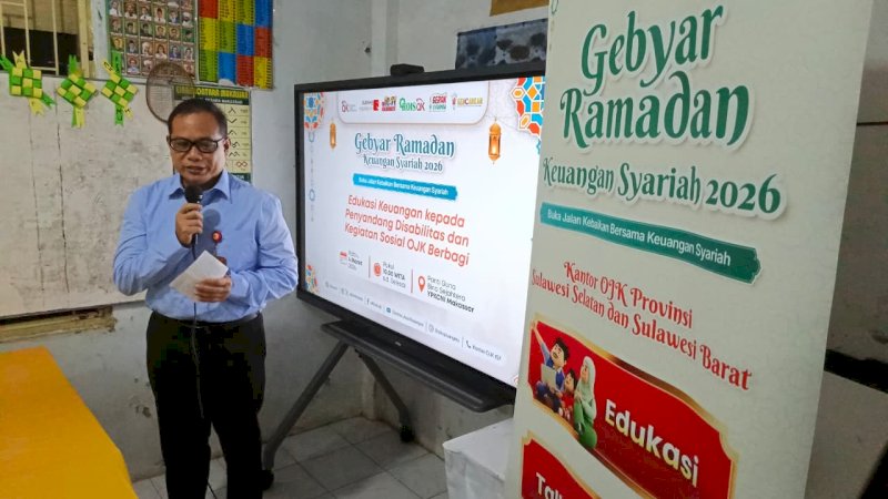 Kepala OJK Provinsi Sulawesi Selatan dan Sulawesi Barat Moch. Muchlasin