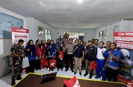 Tekan Angka Kecelakaan di Gowa, Asmo Sulsel Edukasi Aparat Kelurahan Tombolo soal Safety Riding