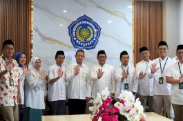 Unismuh Makassar Perkuat Kerja Sama Layanan Keuangan dengan Bank Syariah Nasional