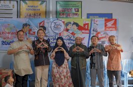 Berbagi di Bulan Ramadhan, Asmo Sulsel Salurkan Bantuan untuk Panti Asuhan Al Wahab Makassar