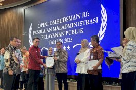 Parepare Raih Opini Kualitas Tinggi dari Ombudsman RI atas Penilaian Pelayanan Publik 2025