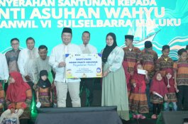 Pegadaian Kanwil VI Gelar Safari Ramadan dan Santuni Anak Yatim di Makassar