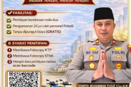 Polsek Tamalanrea Sediakan Penitipan Motor Gratis untuk Pemudik 2026