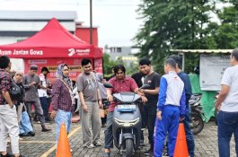 Buka Bersama Media Makassar, Asmo Sulsel Kenalkan Honda EV Lewat Edukasi Safety Riding dan Test Ride CUV-e