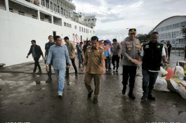 Pastikan Kenyamanan Pemudik , TSM Pantau Pelabuhan Nusantara 