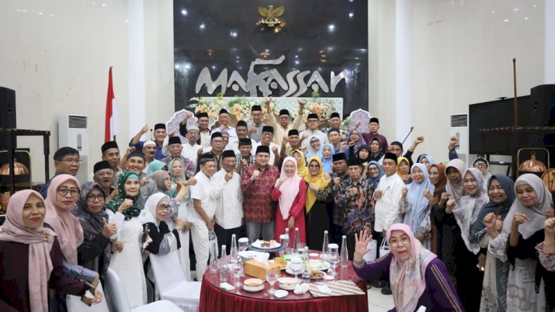 Wali Kota dan Ketua TP PKK Makassar Buka Puasa Bersama Purna Bakti Lingkup Pemkot 