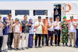 Harapan Pemudik Terwujud! Bupati Wajo  Lepas Program Mudik Gratis Siwa–Tobaku