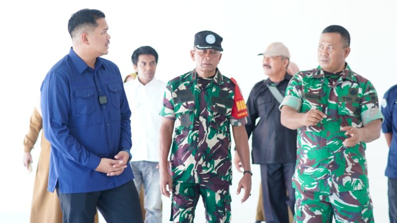 Bupati Bantaeng Tinjau Pembangunan KDKMP di Desa Nipa-Nipa